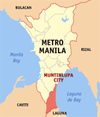 Alabang, Muntinlupa City Location Map